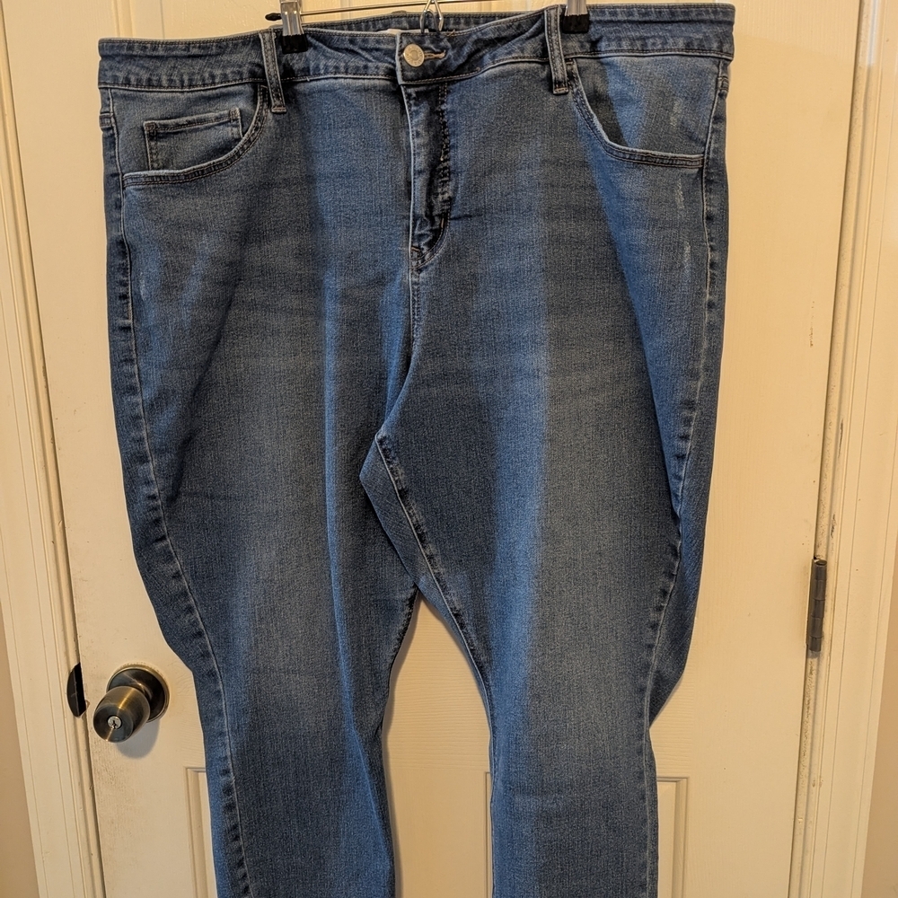 Ava & Viv High-rise Skinny Jeans Plus Size 24
